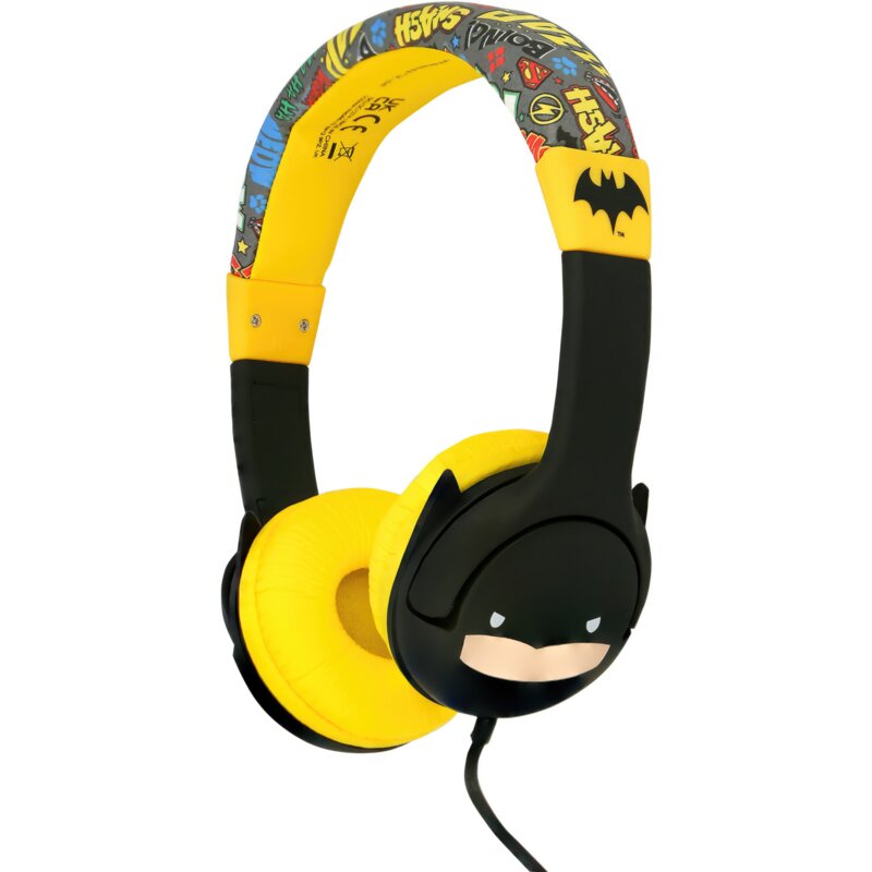 OTL Technologies Batman Chibi Style Dla dzieci Nauszne Czarno-żółty