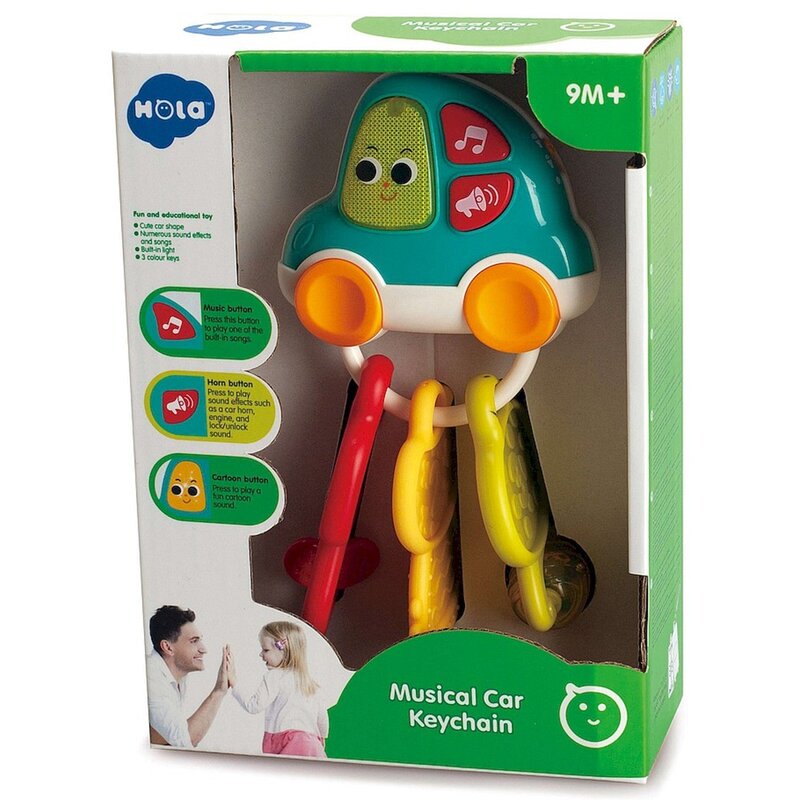 Grzechotka HOLA Auto z kluczykami E8996