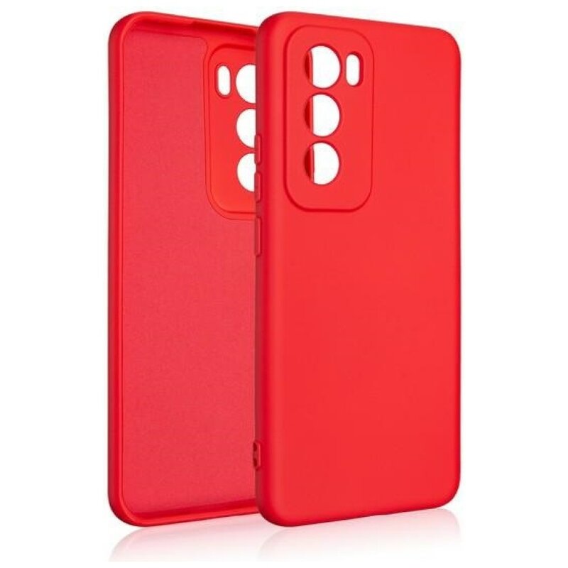 Etui BELINE Silicone do Oppo Reno 12 5G Czerwony