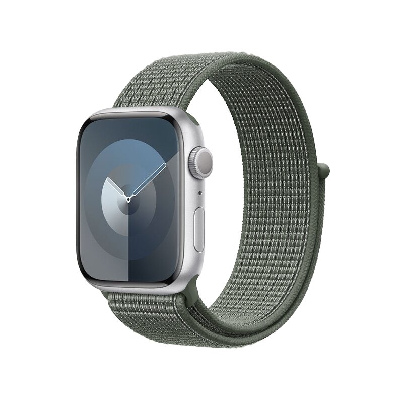Pasek CRONG Nylon do Apple Watch do koperty 38/40/41/42mm Zielony