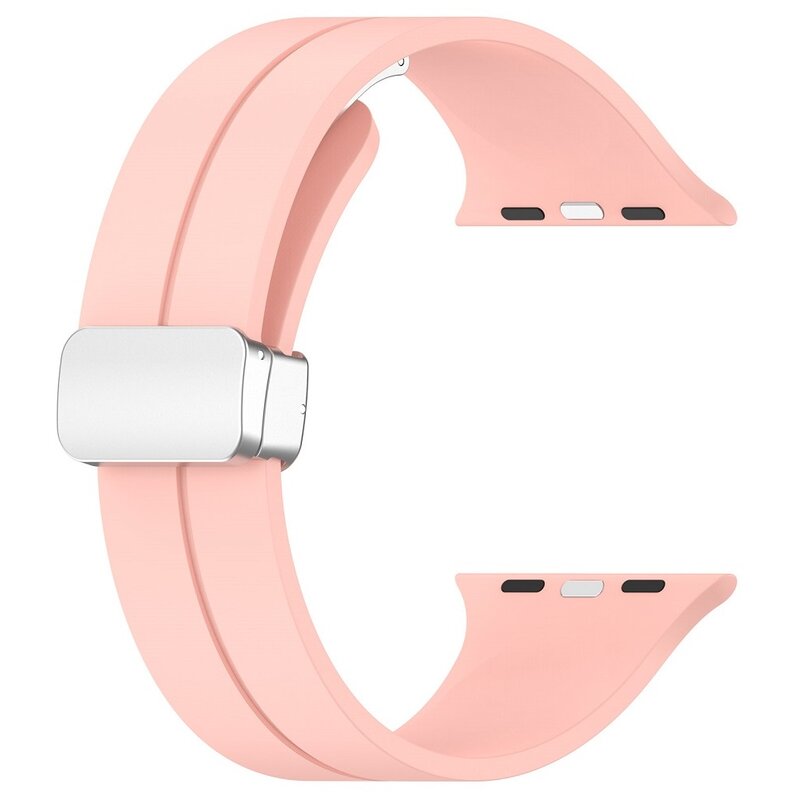 Pasek LUNA A00287 do Apple Watch do koperty 38/40/41 mm Różowy