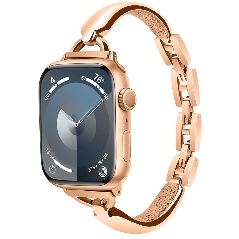 Pasek LUNA A00282 do Apple Watch do koperty 38/40/41 mm Złoty