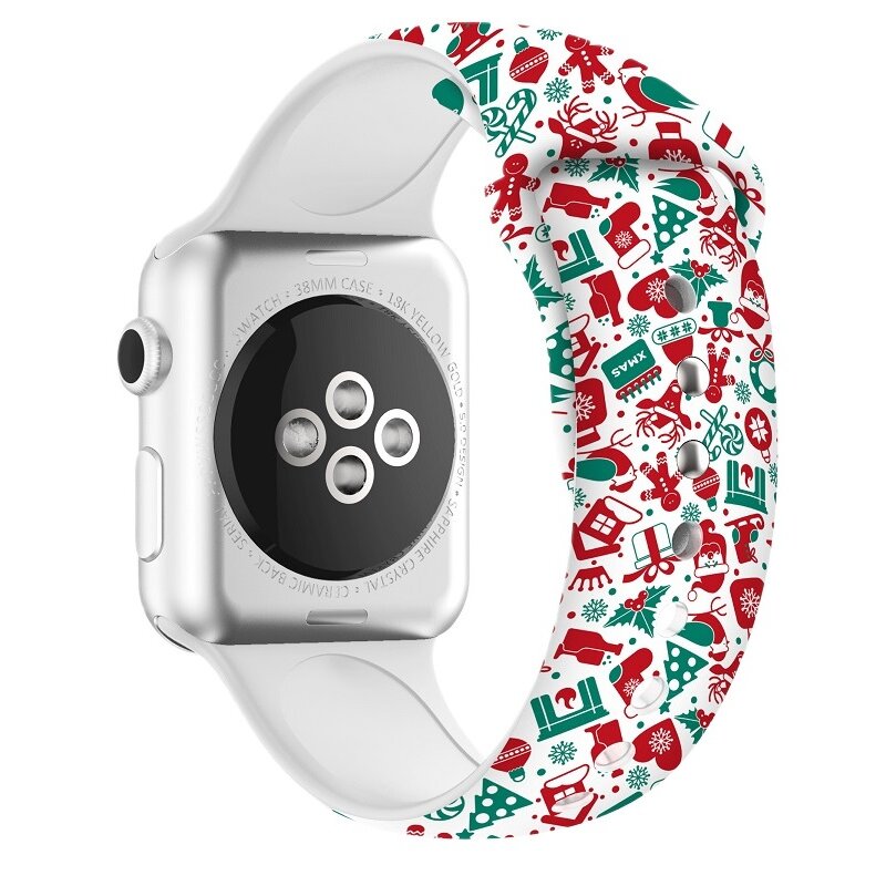 Pasek LUNA A00301 do Apple Watch do koperty 38/40/41mm Wielokolorowy