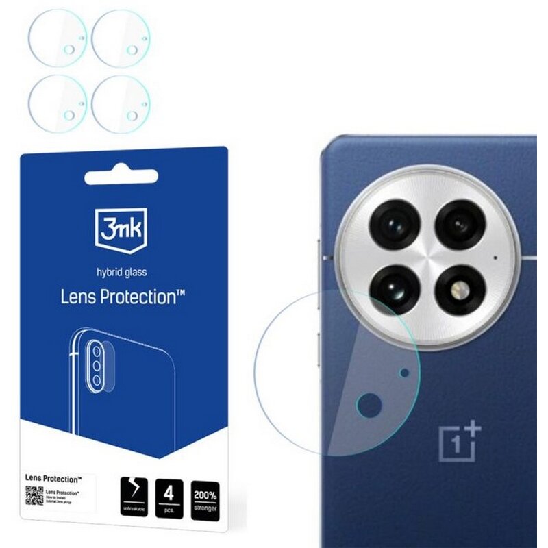 Szkło hybrydowe na obiektyw 3MK Lens Protection do OnePlus 13