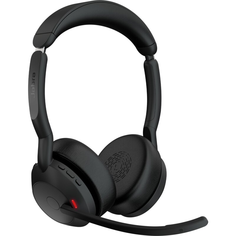 Słuchawki nauszne JABRA Evolve2 55 MS Stereo ANC Czarny