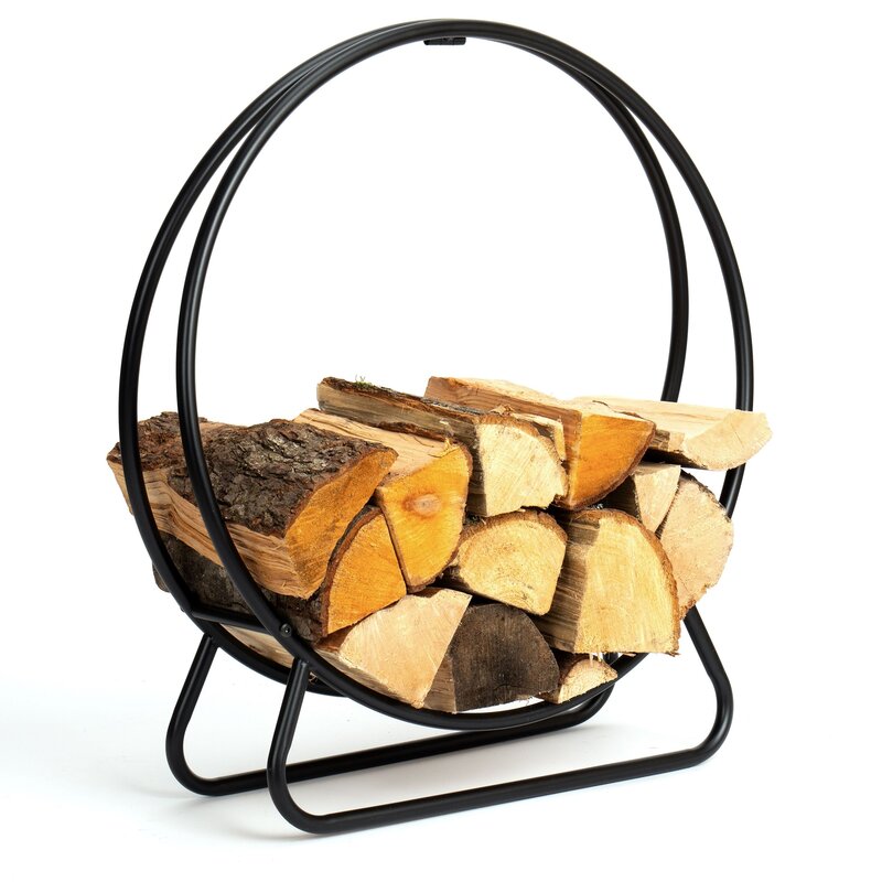 Stojak na drewno GOCKOWIAK Hobro Czarny 50kg