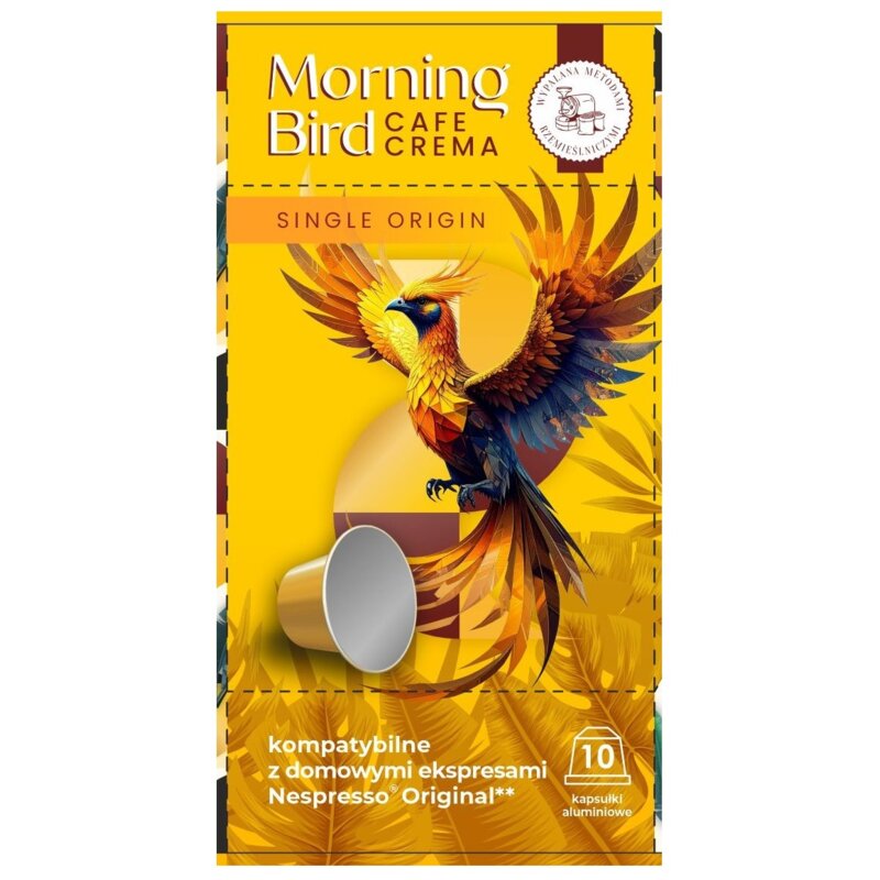 Kapsułki MORNING BIRD Cafe Crema do ekspresu Nespresso