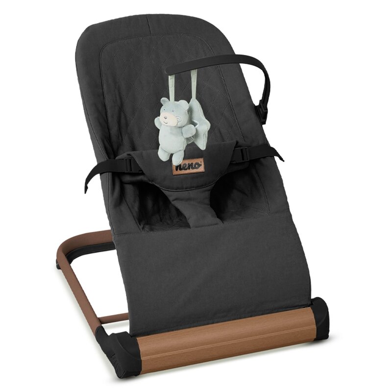 Leżaczek NENO Nesso Ciemnoszary