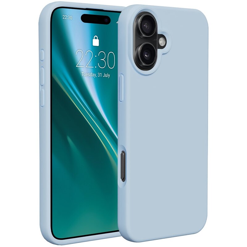 Etteri Silicone Case do iPhone 16 Plus Niebieski
