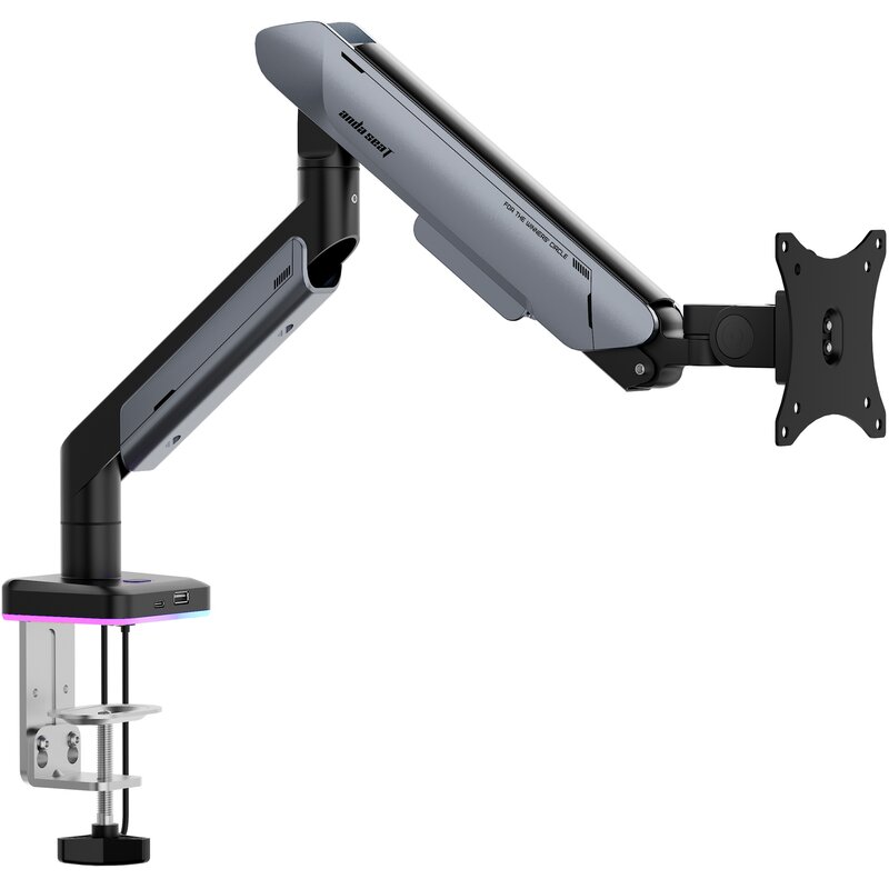 Anda Seat Stealth II PRO RGB od 17" do 42" Max 15kg Titanium