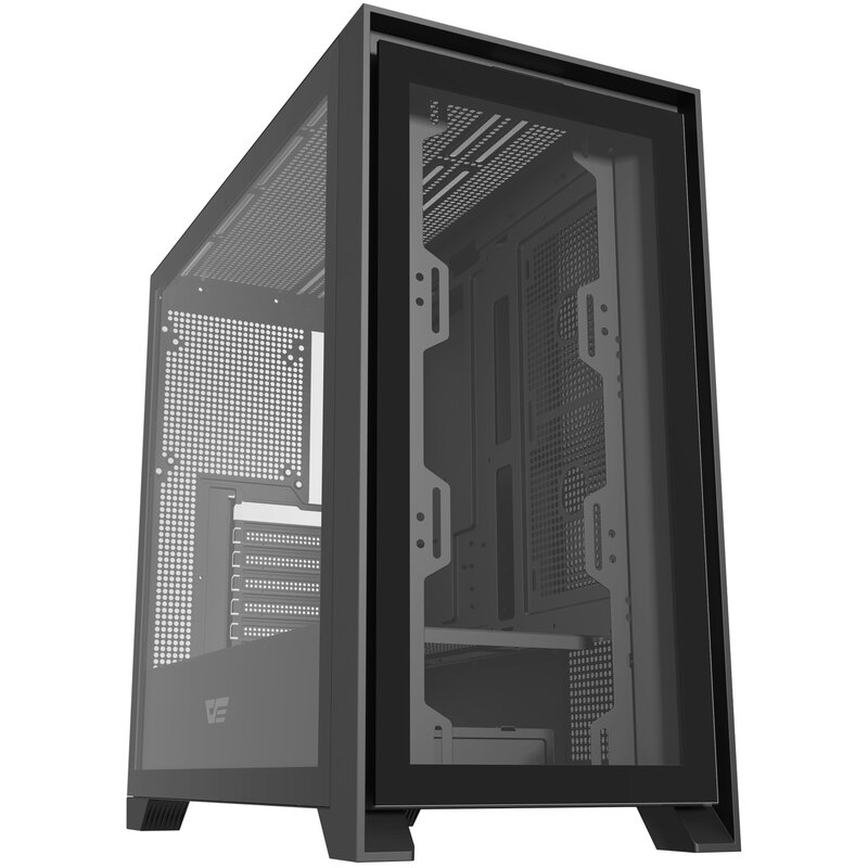 Obudowa DARKFLASH DRX90 Glass Czarny