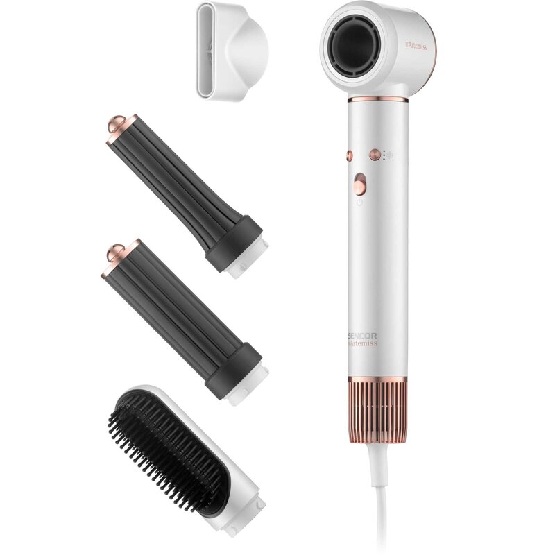Sencor SHS 9100RS Zimny nawiew 1300W 3 prędkości 4 temperatury