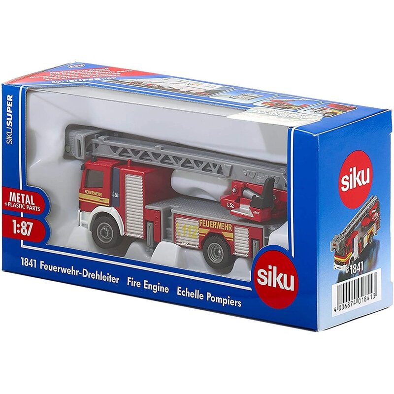 Samochód SIKU Wóz strażacki z drabiną 1841