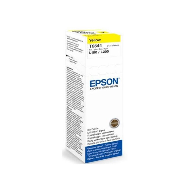 Tusz EPSON T6644 Żółty