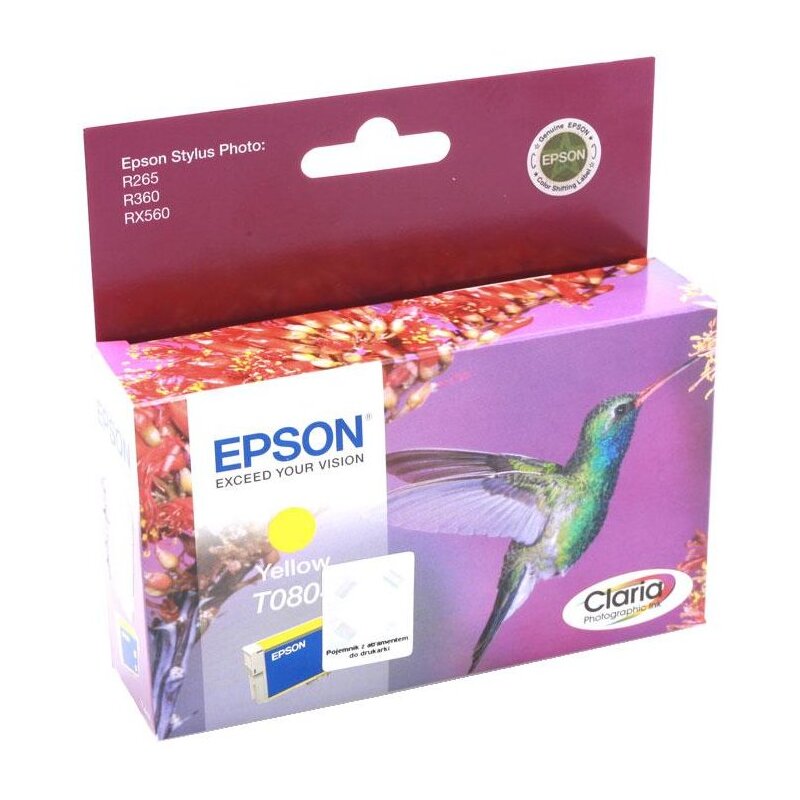 Tusz EPSON T0804 Yellow
