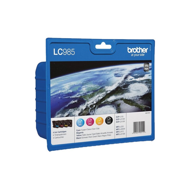 Brother LC985VALBP CMYK 260str. (zestaw)