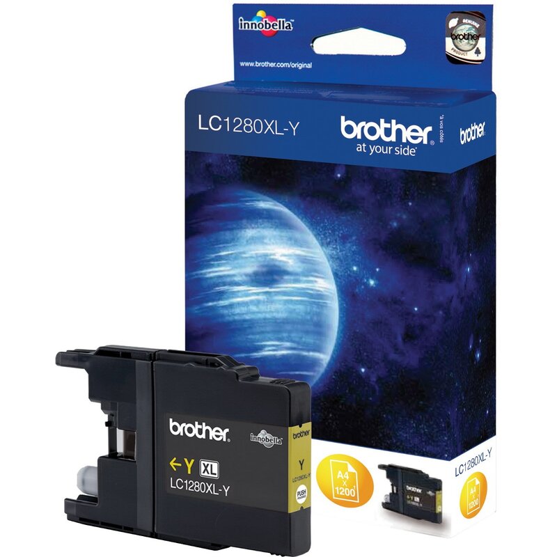 Brother LC1280XLY yellow 1200str.