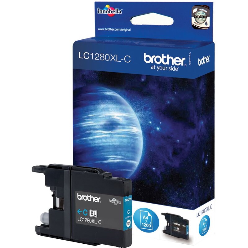 Brother LC1280XLC cyan 1200str.