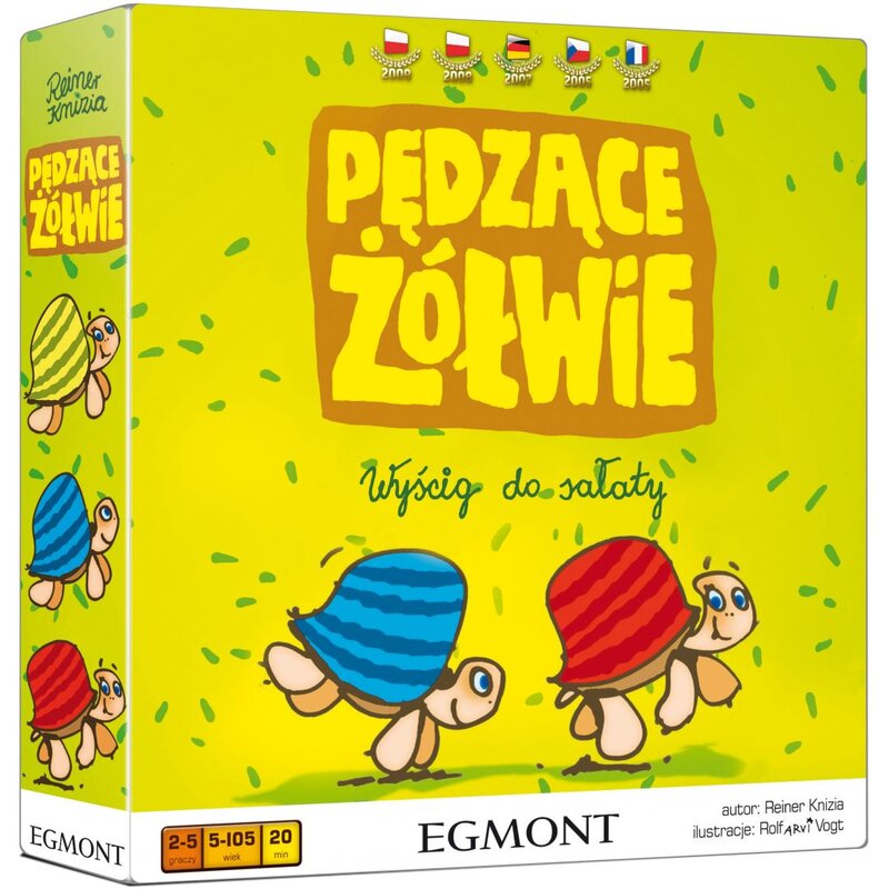 Gra planszowa EGMONT Pędzące żółwie