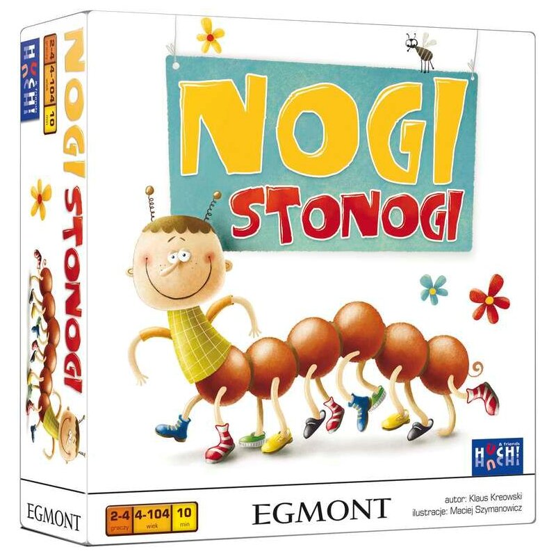 Gra planszowa EGMONT Nogi stonogi