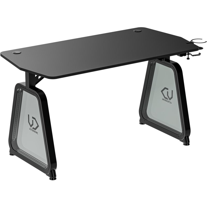 Biurko gamingowe ULTRADESK Booster RGB Czarny