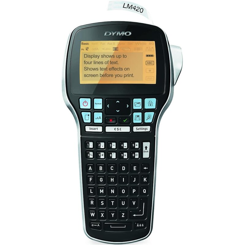 Drukarka DYMO LabelManager 420P Złącze USB Czarno-srebrny