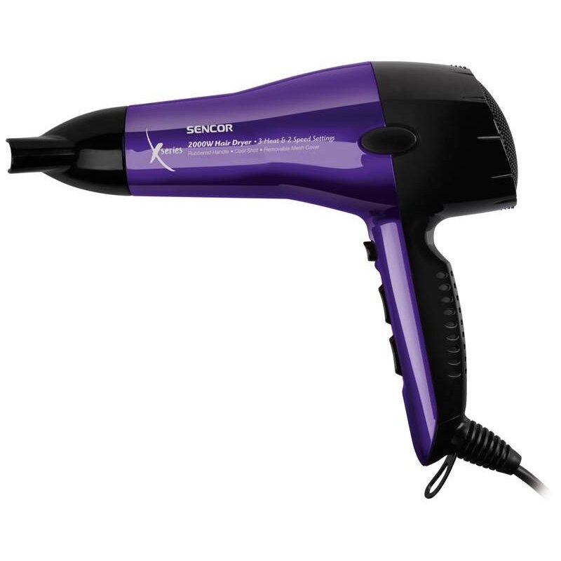 Suszarka SENCOR SHD Czarno-fioletowy 2000W