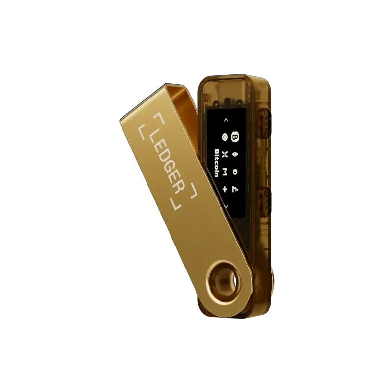 Portfel kryptowalut LEDGER Nano S Plus Złoty