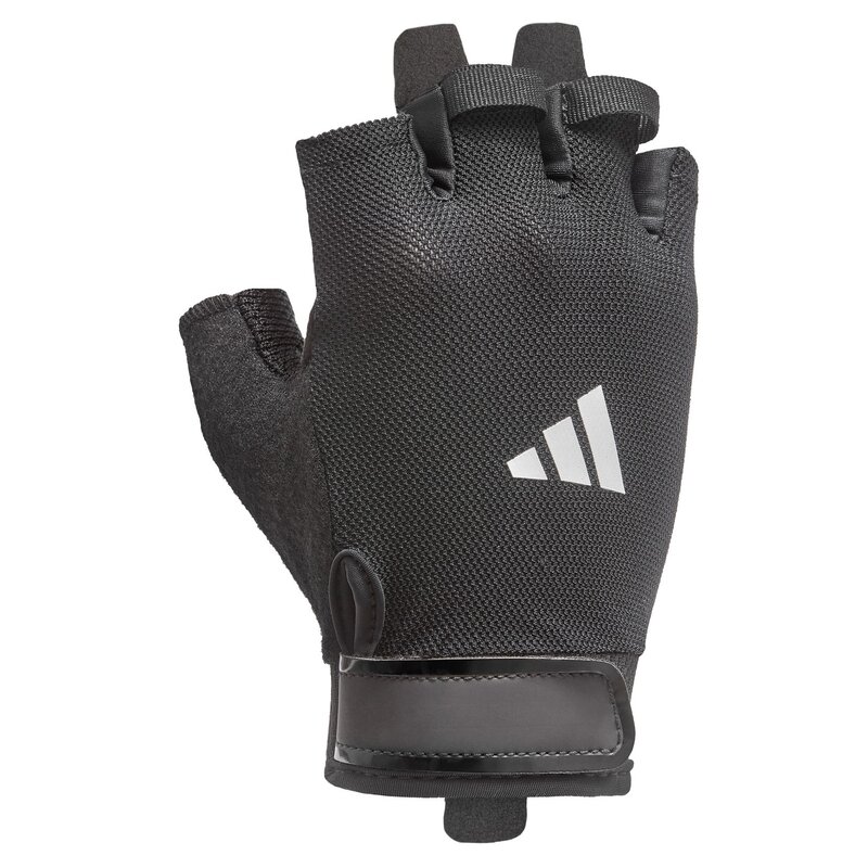 Rękawice treningowe ADIDAS Essential Training (rozmiar M) Czarno-biały