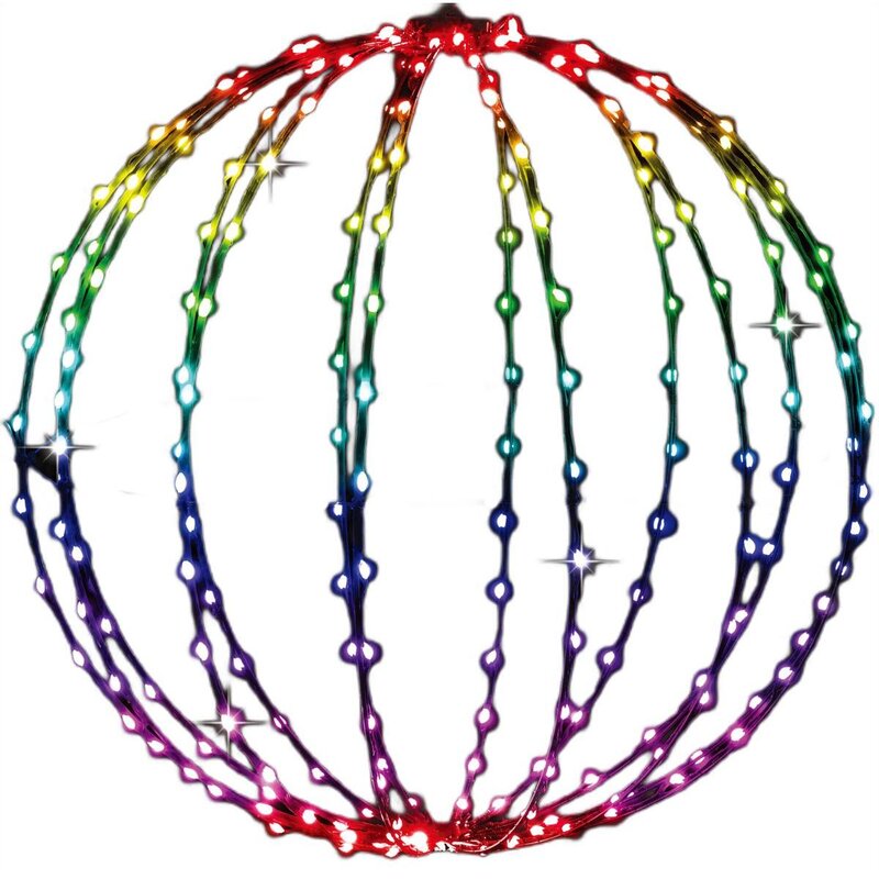 Kula dekoracyjna CHRISTMAS DECORATION 168 LED 40 cm