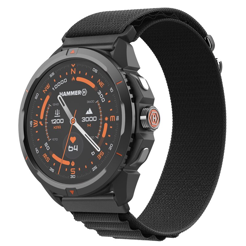 myPhone Watch 2 Czarno-pomarańczowy