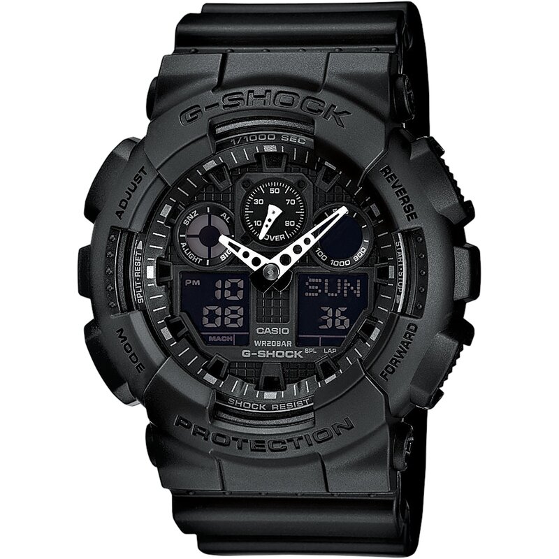 Zegarek sportowy CASIO G-Shock Original GA-100-1A1ER Czarny