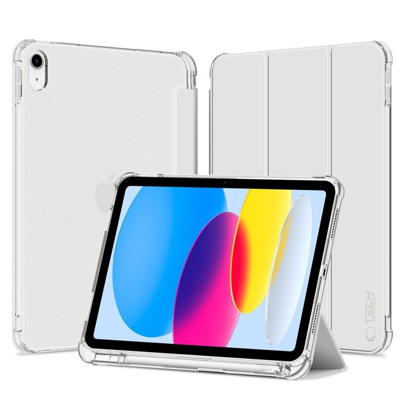 Etui na iPad TECH-PROTECT SC Pen Srebrno-matowy