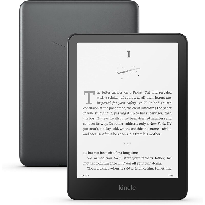 Czytnik e-booków AMAZON Kindle Paperwhite Signature Edition 7", Podświetlany ekran, Wi-Fi Czarny metalik