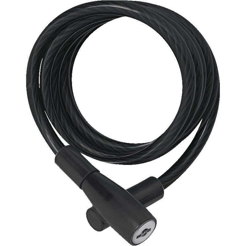 Zapięcie rowerowe ABUS 3506K/180 Linka Czarny