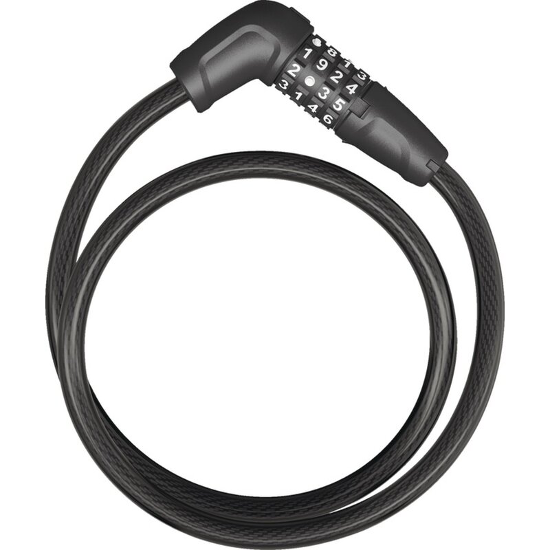 Zapięcie rowerowe ABUS Tresor 6412C/85 + uchwyt SCMU Linka Czarny