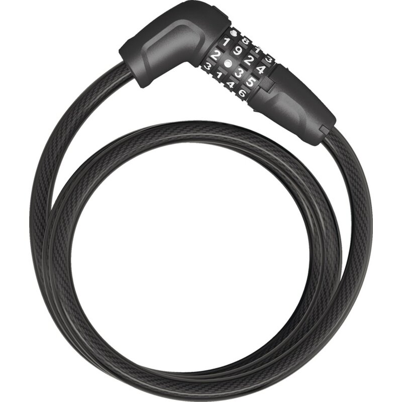 Zapięcie rowerowe ABUS Tresor 6412C/120 Linka Czarny