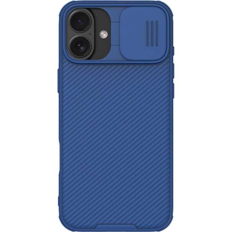 Etui NILLKIN CamShield Pro do Apple iPhone 16 Plus Niebieski