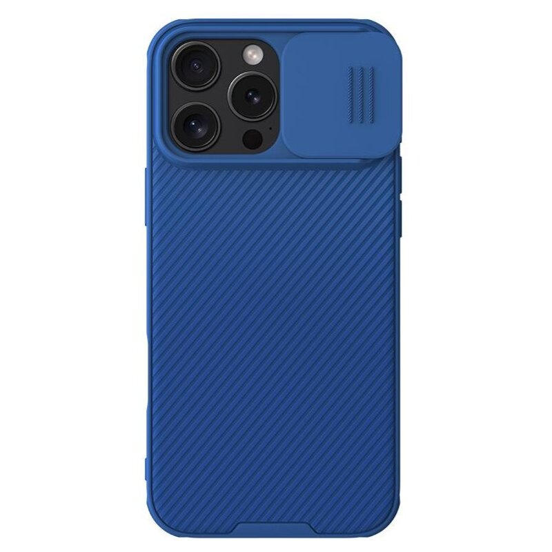 Etui NILLKIN CamShield Pro do Apple iPhone 16 Pro Max Niebieski