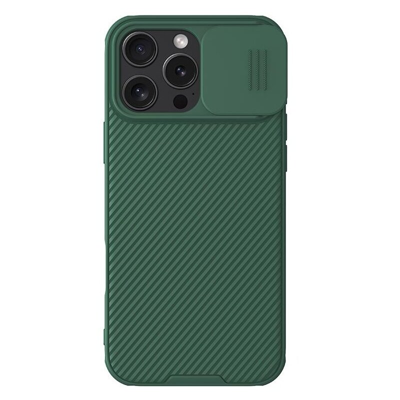 Etui NILLKIN CamShield Pro do Apple iPhone 16 Pro Max Zielony