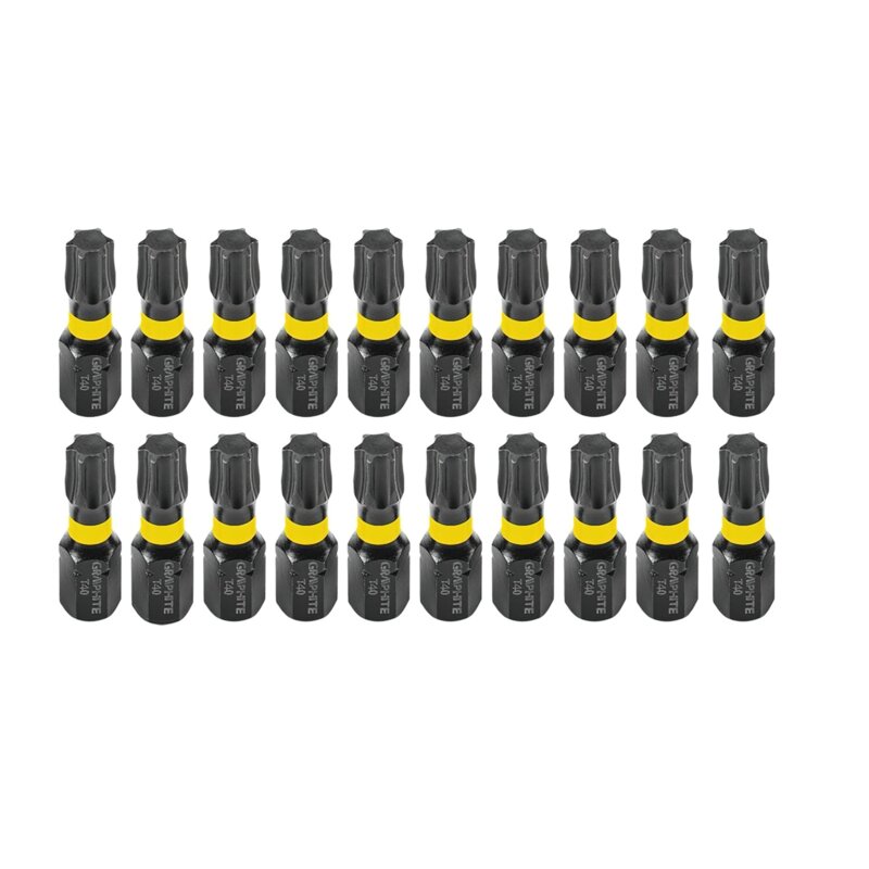 Zestaw bitów udarowych GRAPHITE 56H548 (20 szt.)