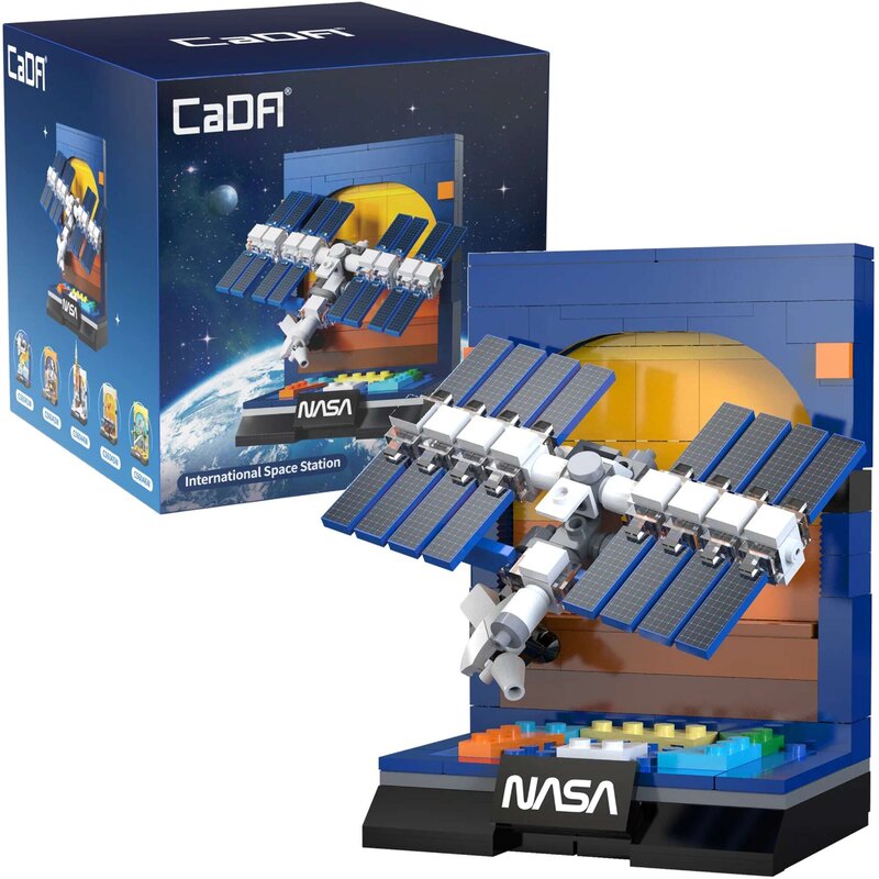 Klocki plastikowe CADA NASA Satelita International Space Station C56042W