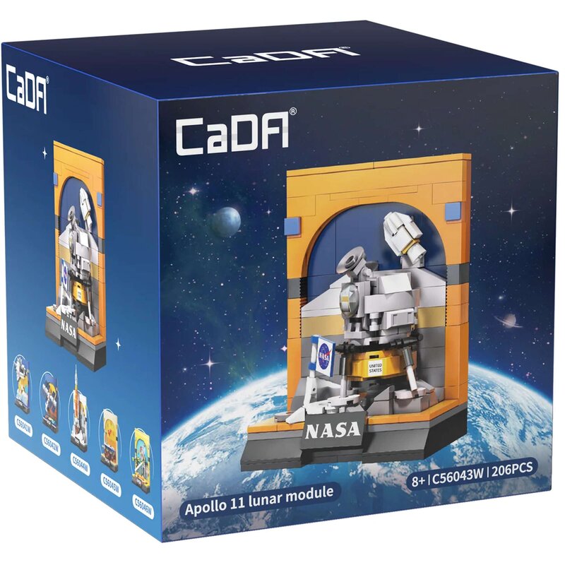 Klocki plastikowe CADA NASA Statek kosmiczny Apollo 11 Lunar Module C56043W