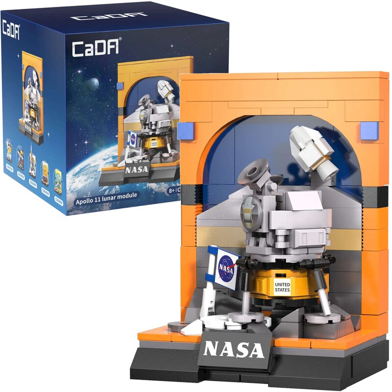 Klocki plastikowe CADA NASA Statek kosmiczny Apollo 11 Lunar Module C56043W