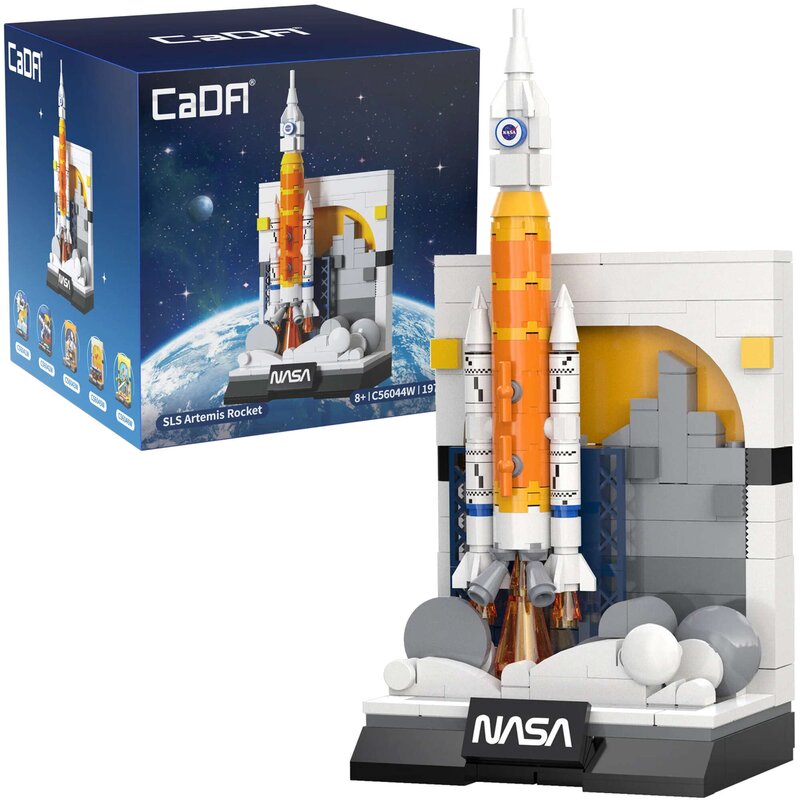 Klocki plastikowe CADA NASA Rakieta kosmiczna SLS Artemis C56044W