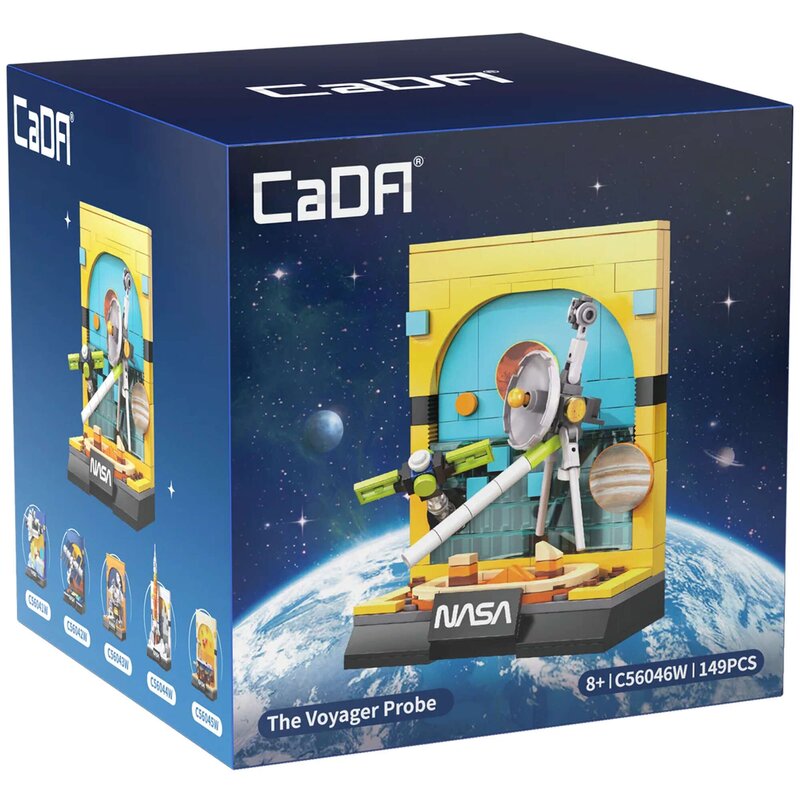 Klocki plastikowe CADA NASA Sonda Kosmiczna The Voyager Probe C56046W