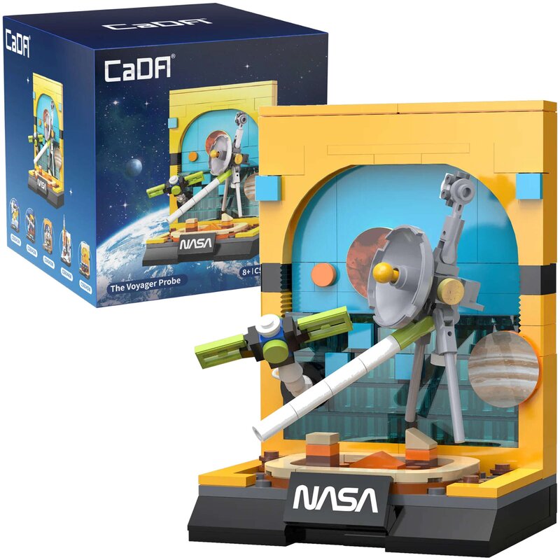 Klocki plastikowe CADA NASA Sonda Kosmiczna The Voyager Probe C56046W