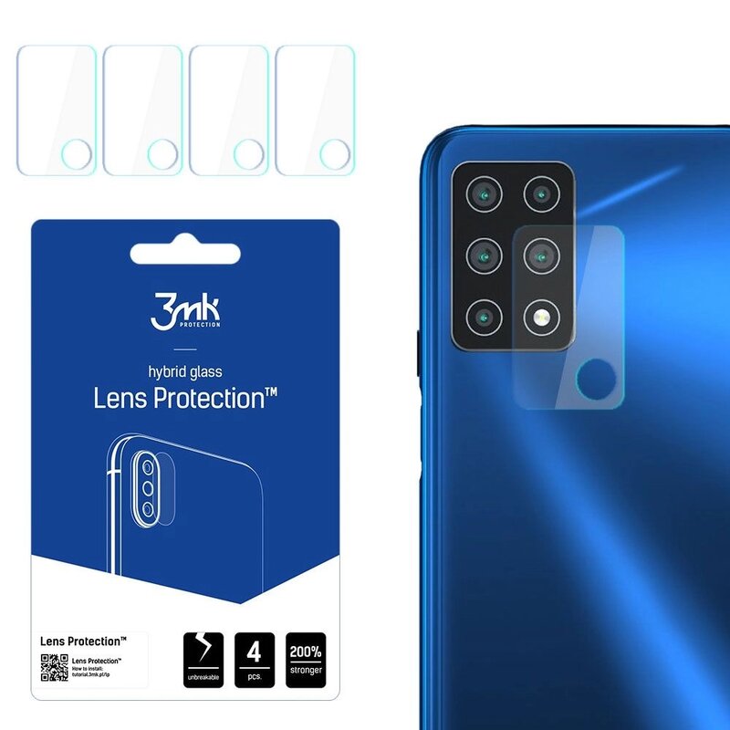 Szkło hybrydowe na obiektyw 3MK Lens Protection do Cubot X30/X30P