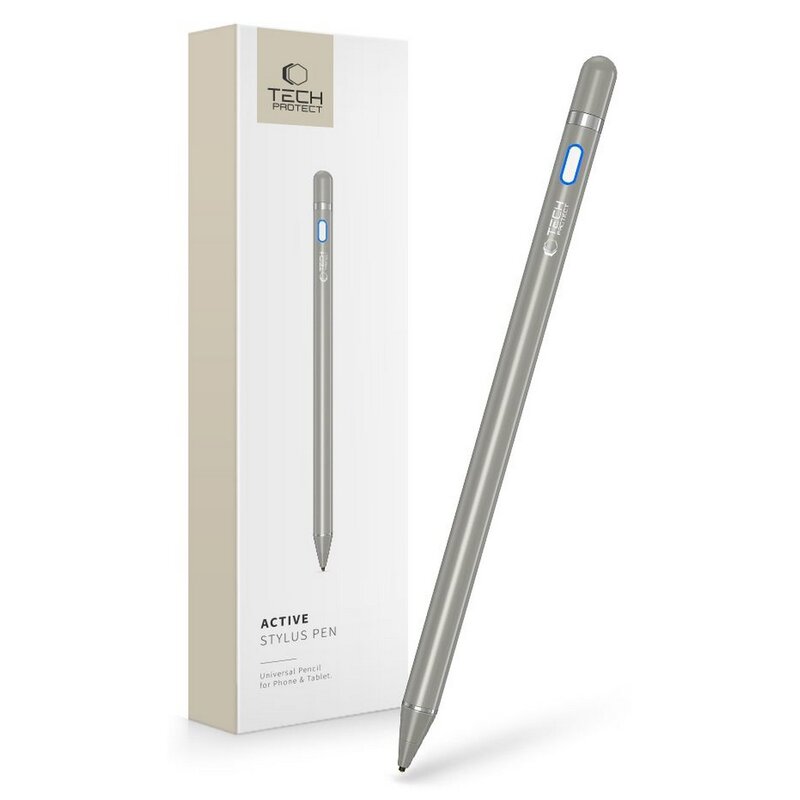 Rysik TECH-PROTECT Active Stylus Pen Popielaty