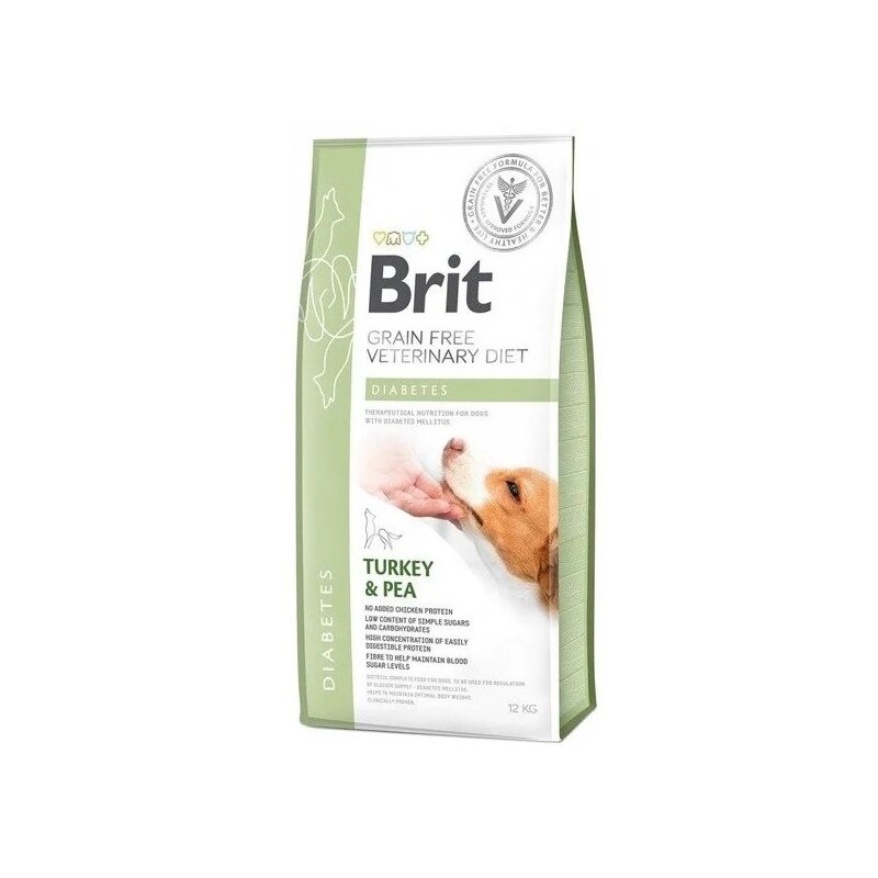 Karma dla psa BRIT Grain Free Veterinary Diets Dog Diabetes 12 kg